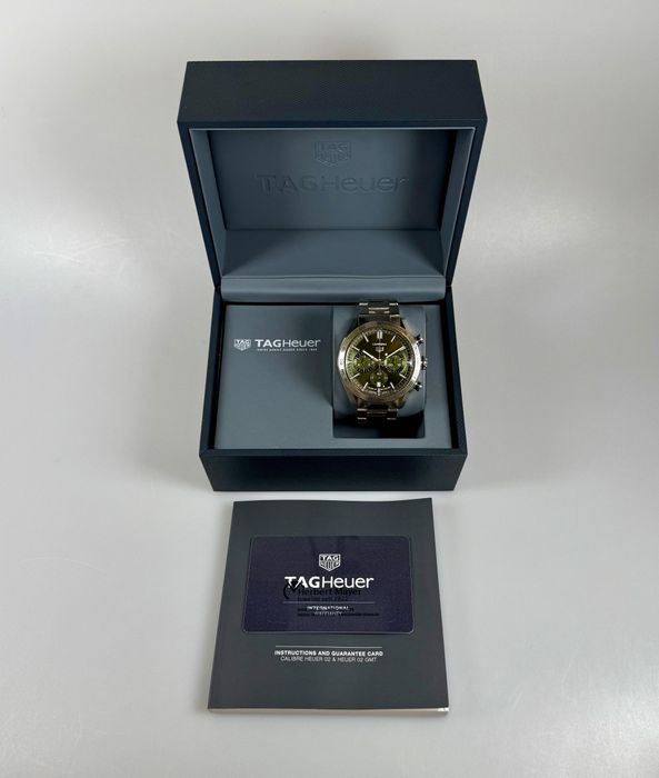 TAG Heuer Carrera Chronograph Green Dial