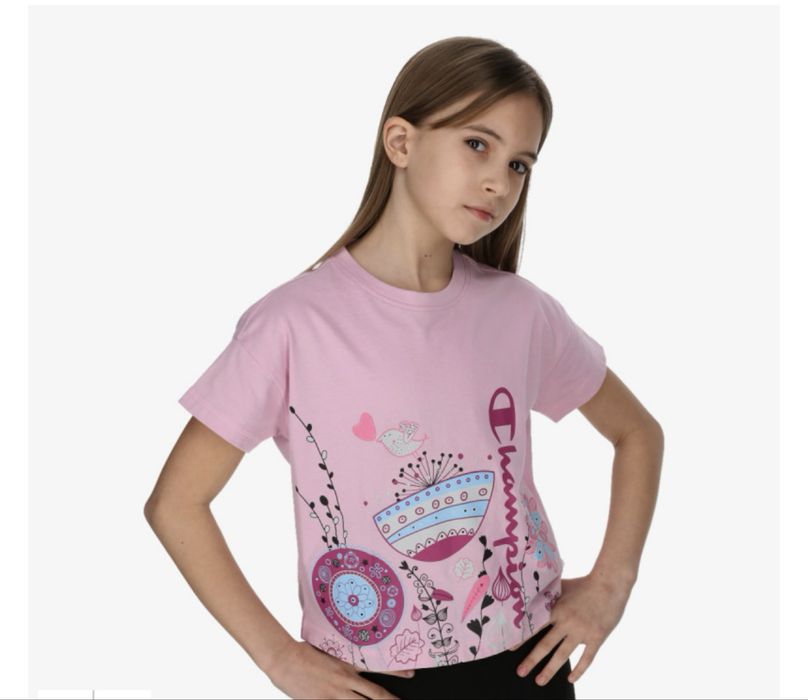 Детска Тениска T shirt Champion 4-5г