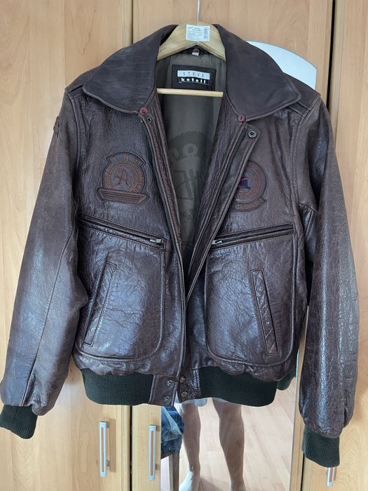 Geaca piele naturala marimea 50