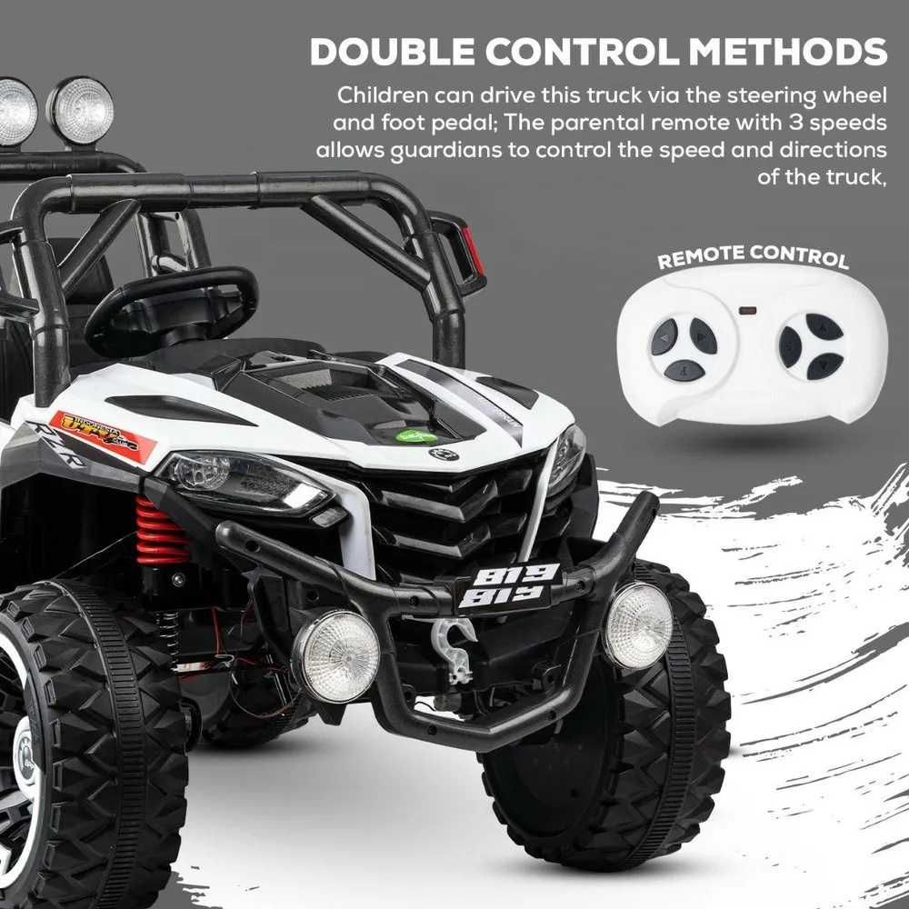Акумулаторен джип OFF-ROAD RZR UTV 4X4 12V батерия,MP3 плейър