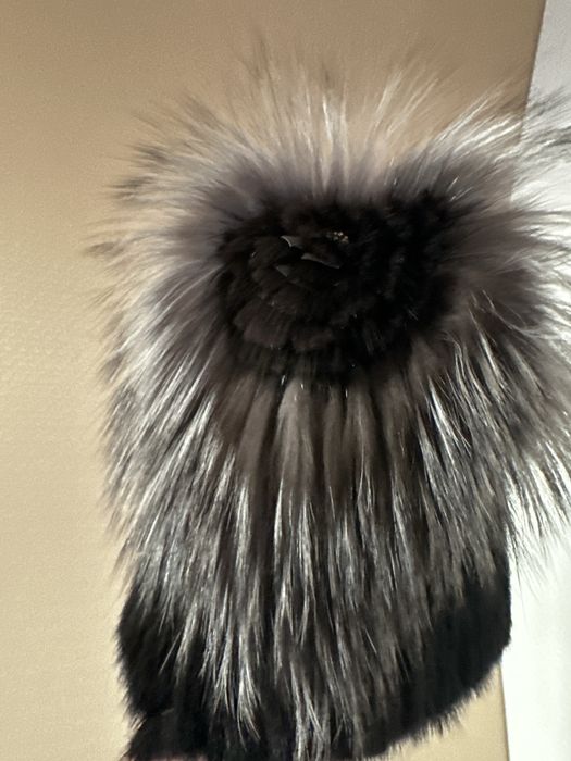Зимная шапка норка ………….