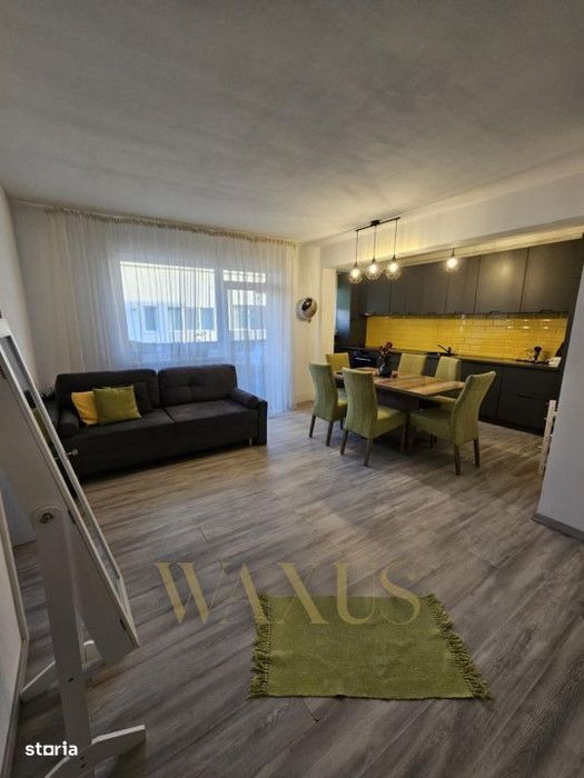 Apartament modern de vanzare in Floresti, 2 camere, 48mp, Terra