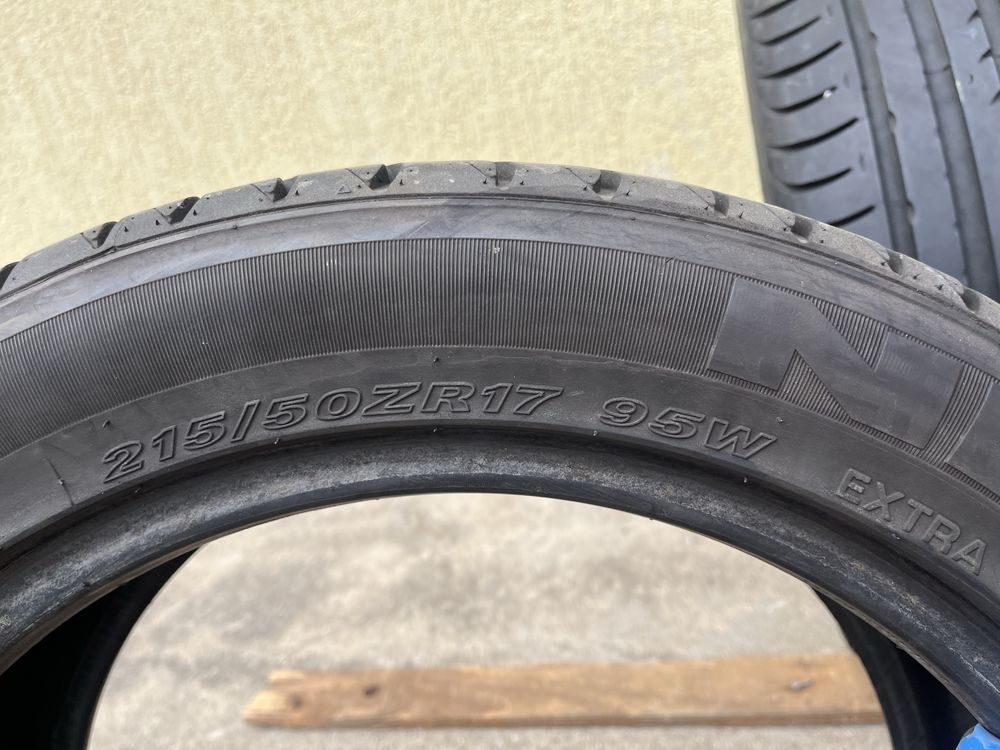 2 бр. летни гуми 215/50/17 Nexen 6 mm DOT 4815