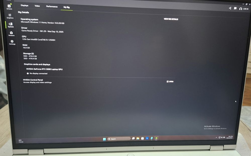 Laptop Gaming Lenovo Legion 5 Pro 16IAH7H