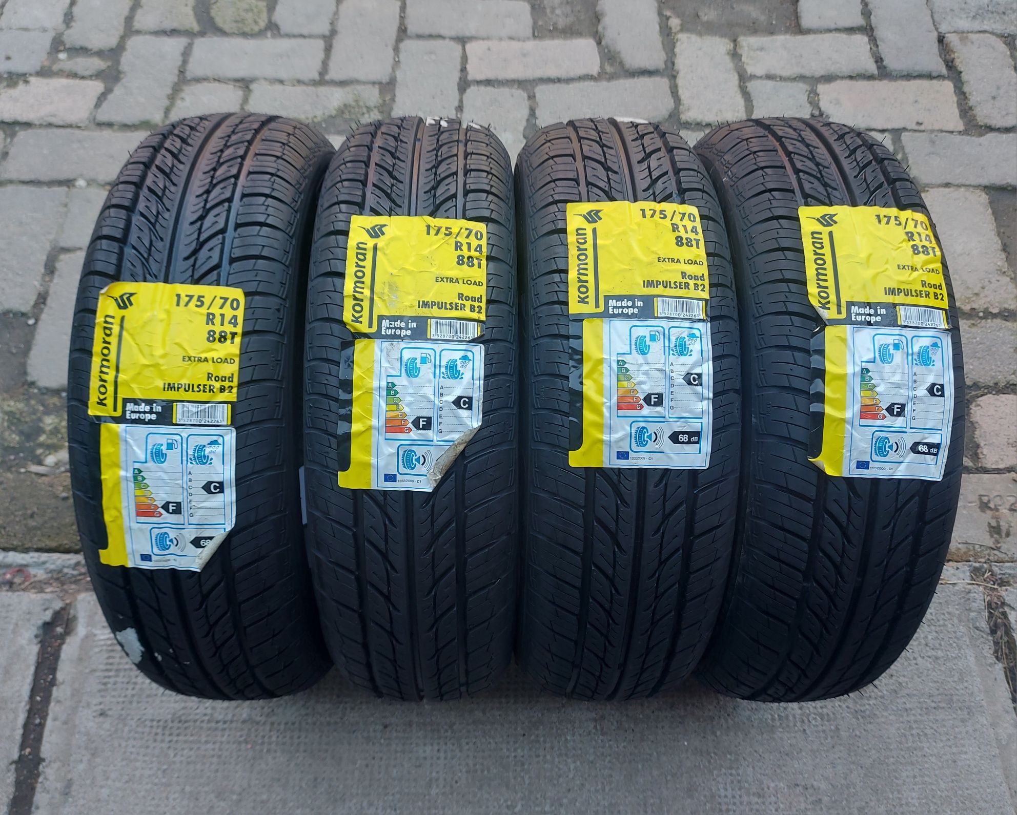 Set 4buc 175/70 R14 88T XL Kormoran Road Impuser vară