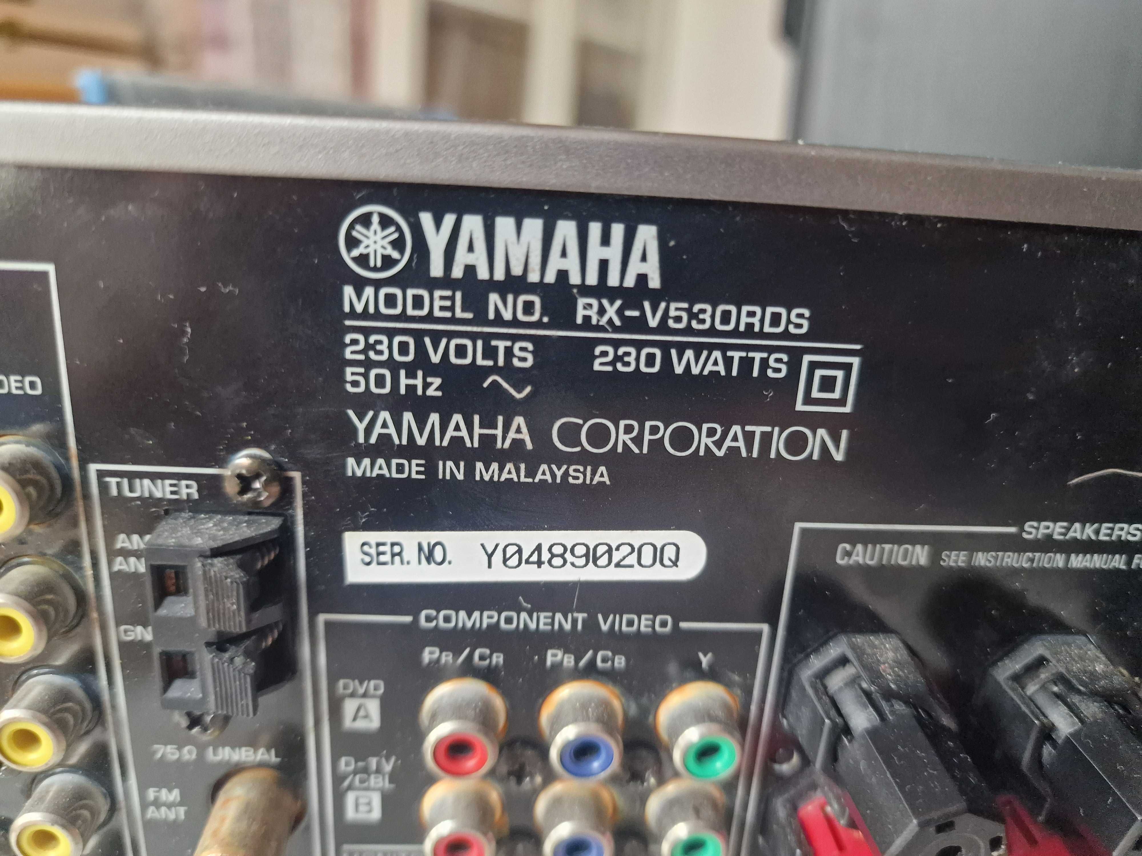 Statie Amplificator Yamaha rx-v530rds 230w 75w/ch 8Ω Superb