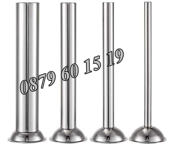 Електрическа пълначка за месо 10 литра с педал, пълначка за кайма