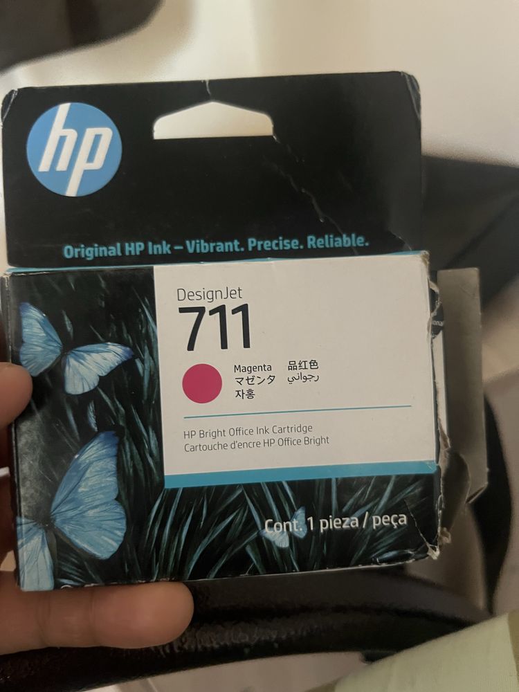 HP Ink - Vibrant. Precise. Reliable. 711