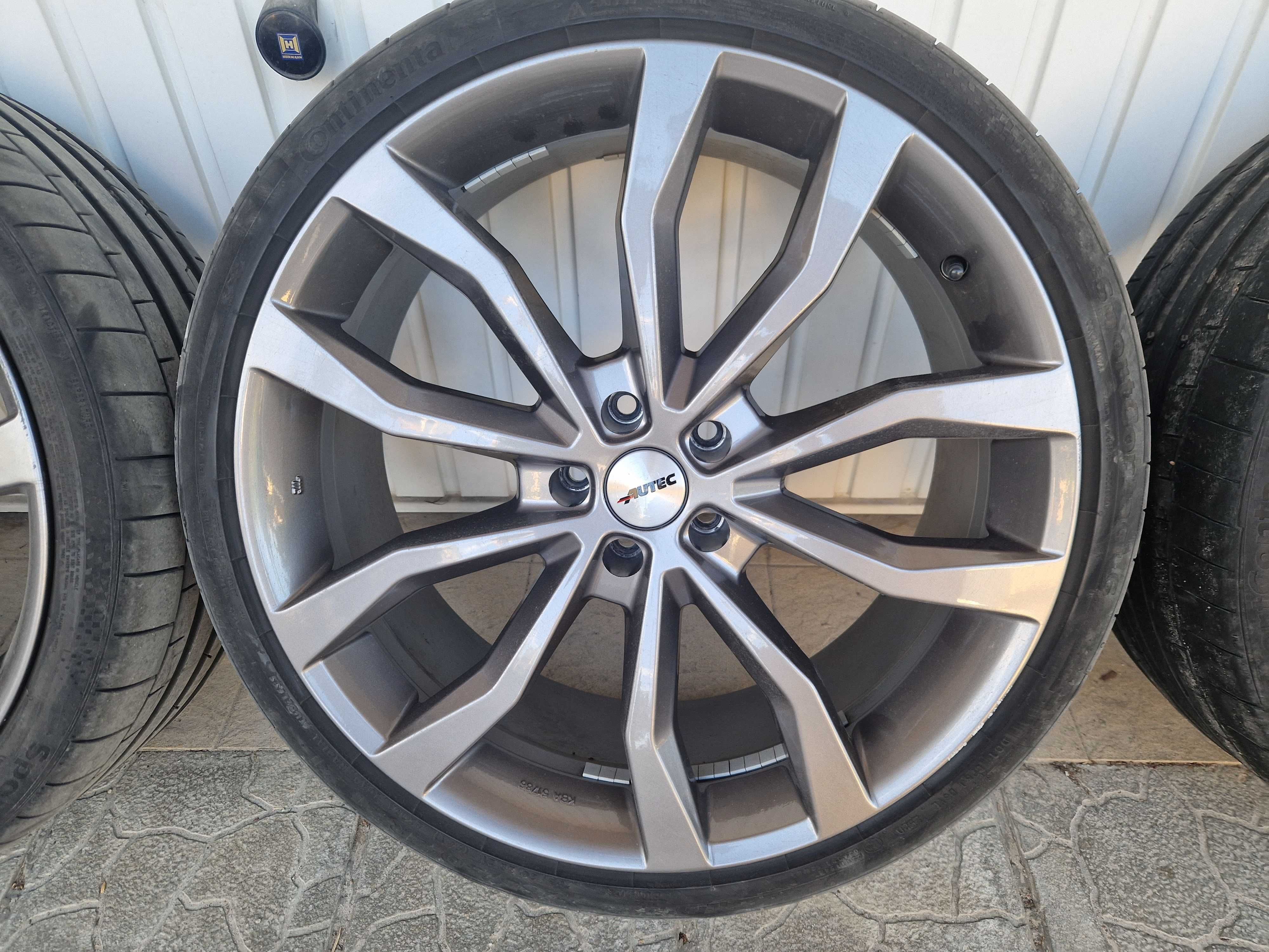 5 броя джанти AUTEC 9.0Jx21  +  гуми Continental SportContact 6