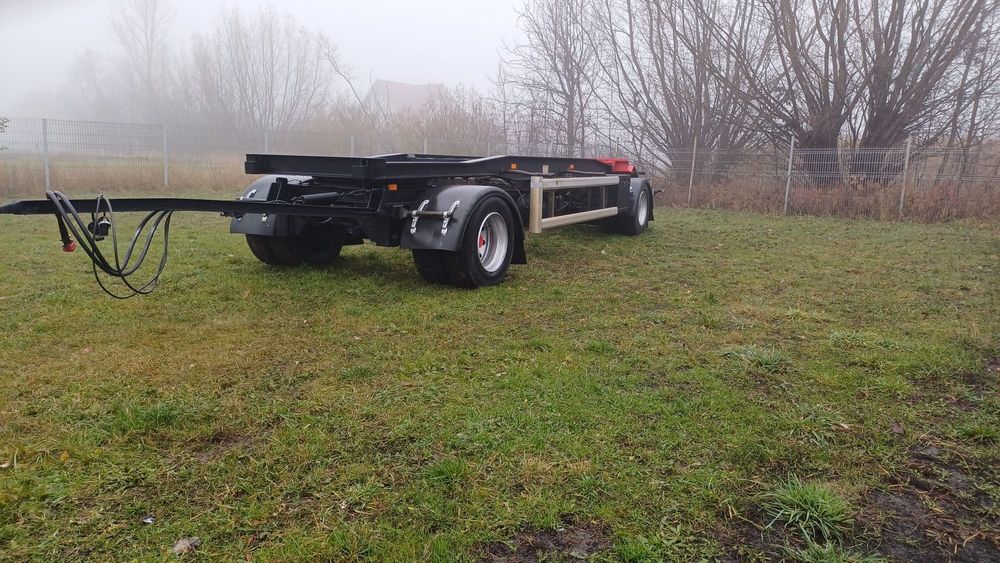 Remorca abrollkipper huffermann