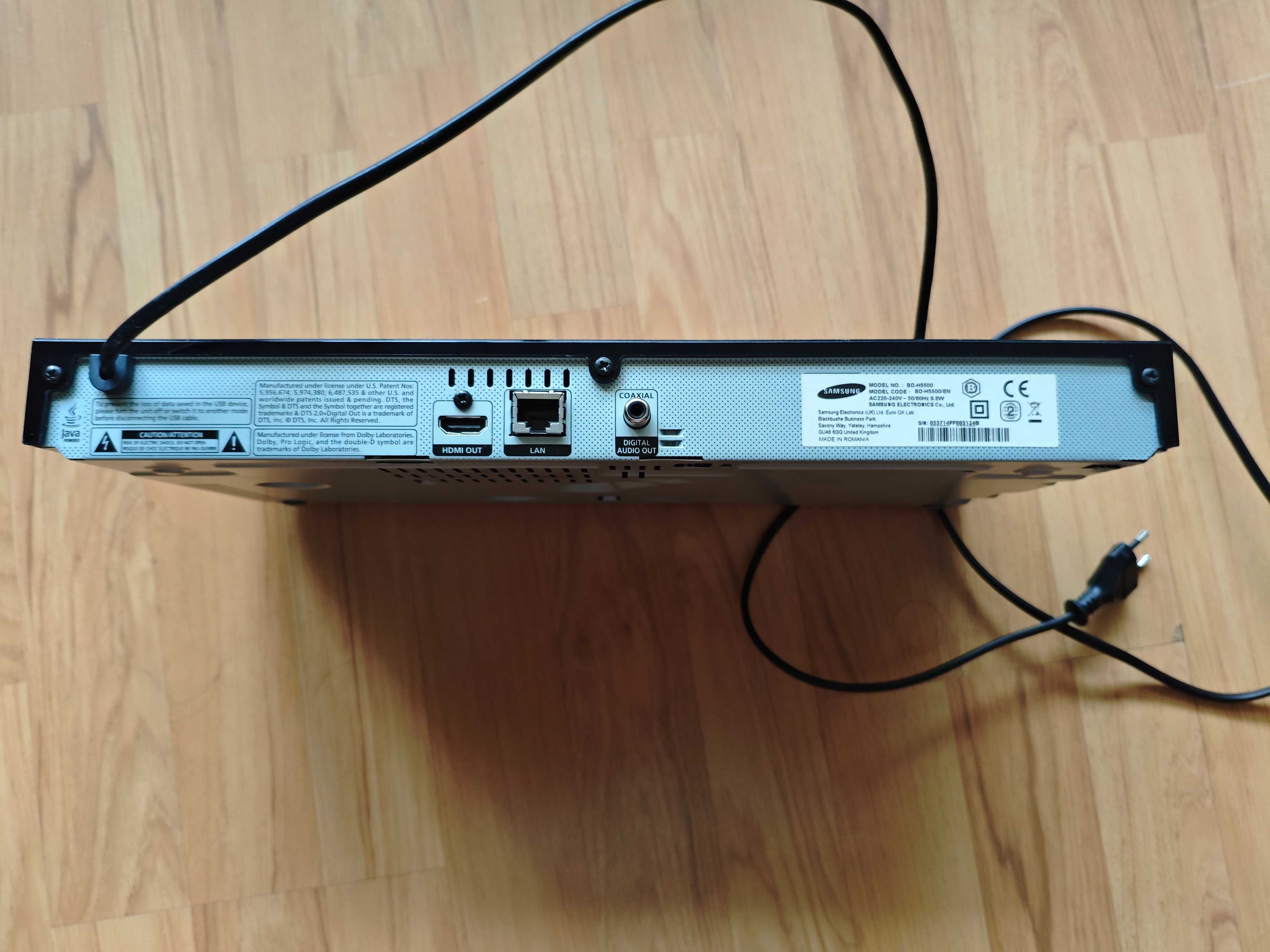 3D Blu-ray плеър Samsung BD-H5500