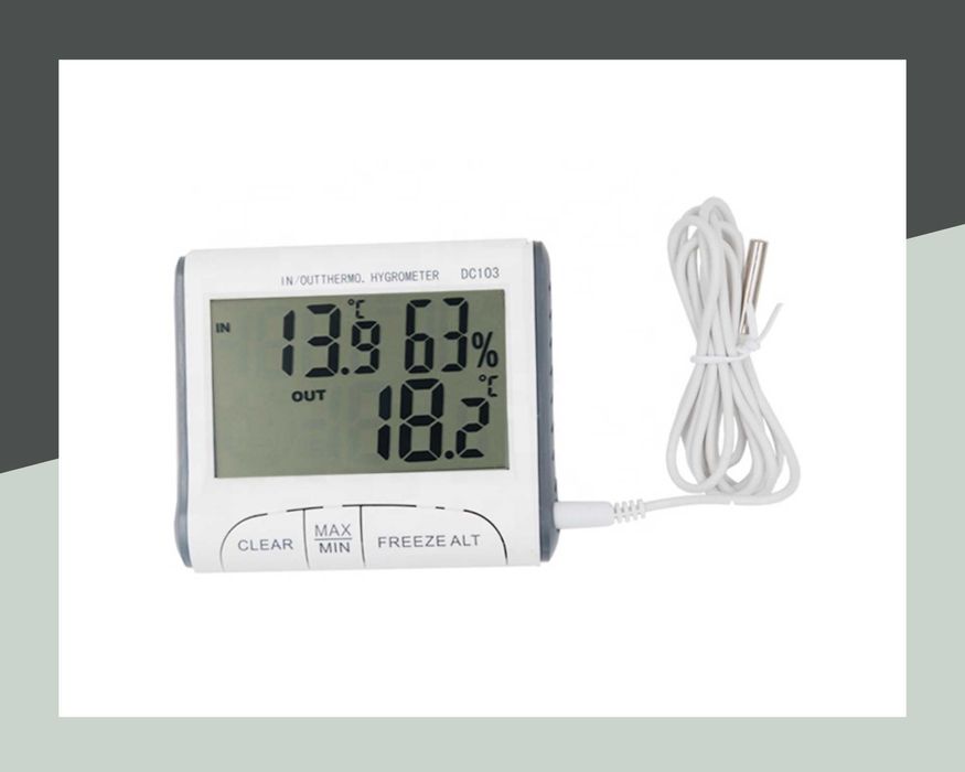 Хигрометър (термометър,влагомер) със сонда DC103