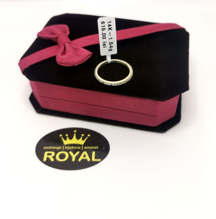 Bijuteria Royal inel din aur 14k 1.54 gr