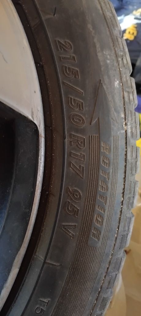 Джанти с гуми 17 за Голф 4
