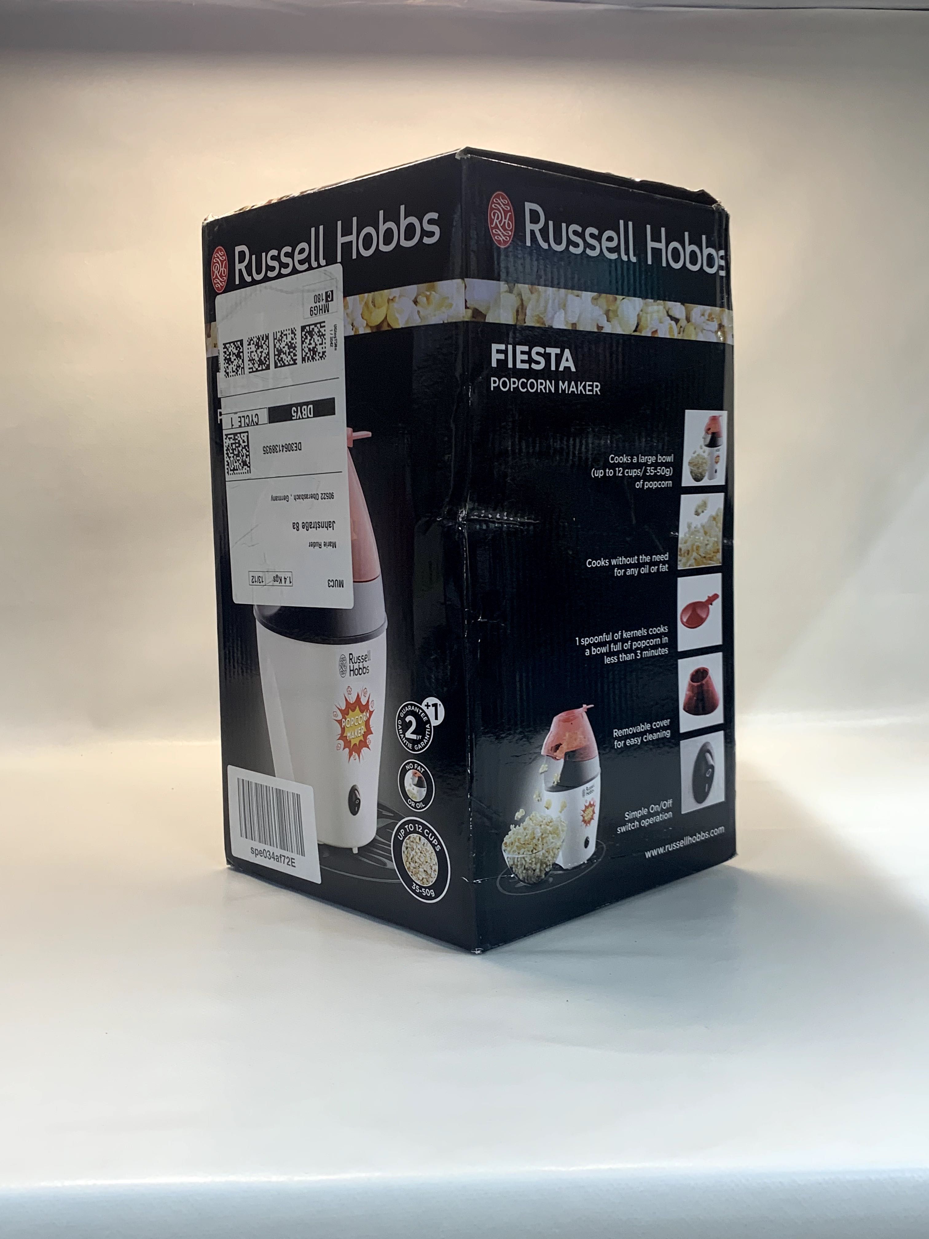 Masina de facut floricele, Russell Hobbs Fiesta