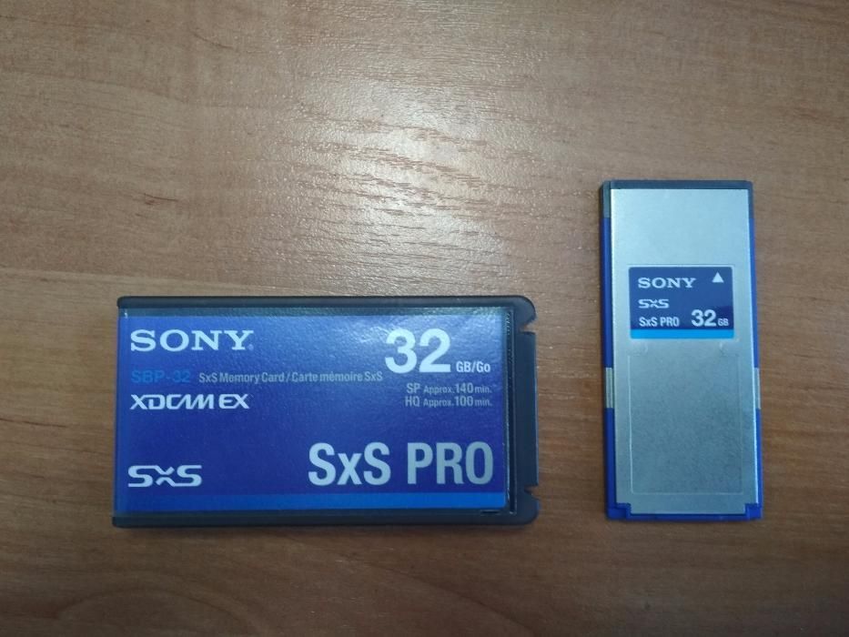 НОВАЯ Карта памяти Sony SxS PRO 32 GB / для камер Sony XDCAM/XDCAM EX