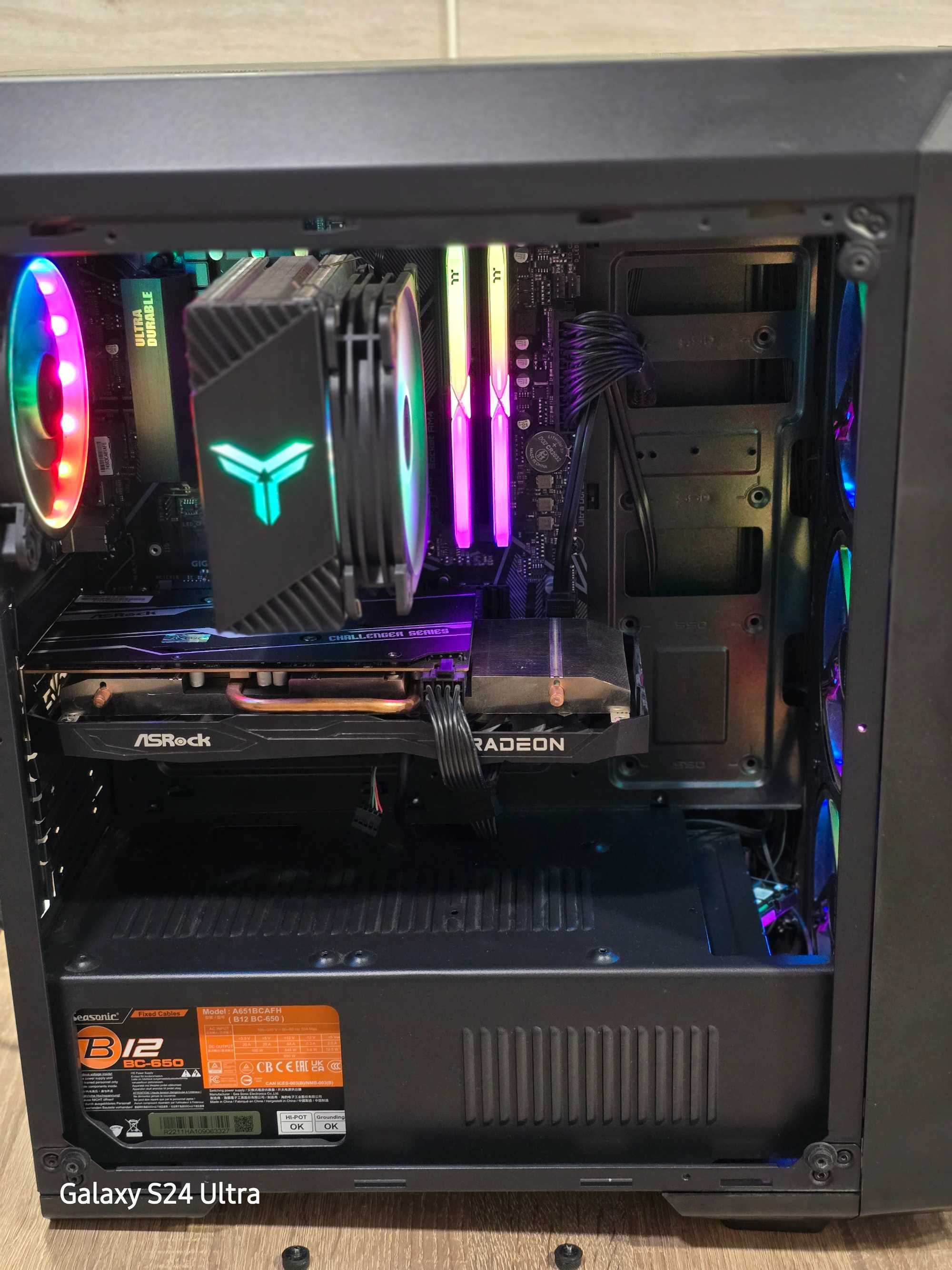 Топ Gaming Компютър RX 6600 XT 8 GB, RYZEN 5 5600, 16 GB RAM, GAMING