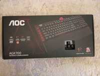 Игровая Клавиатура AOC AGK700 черный