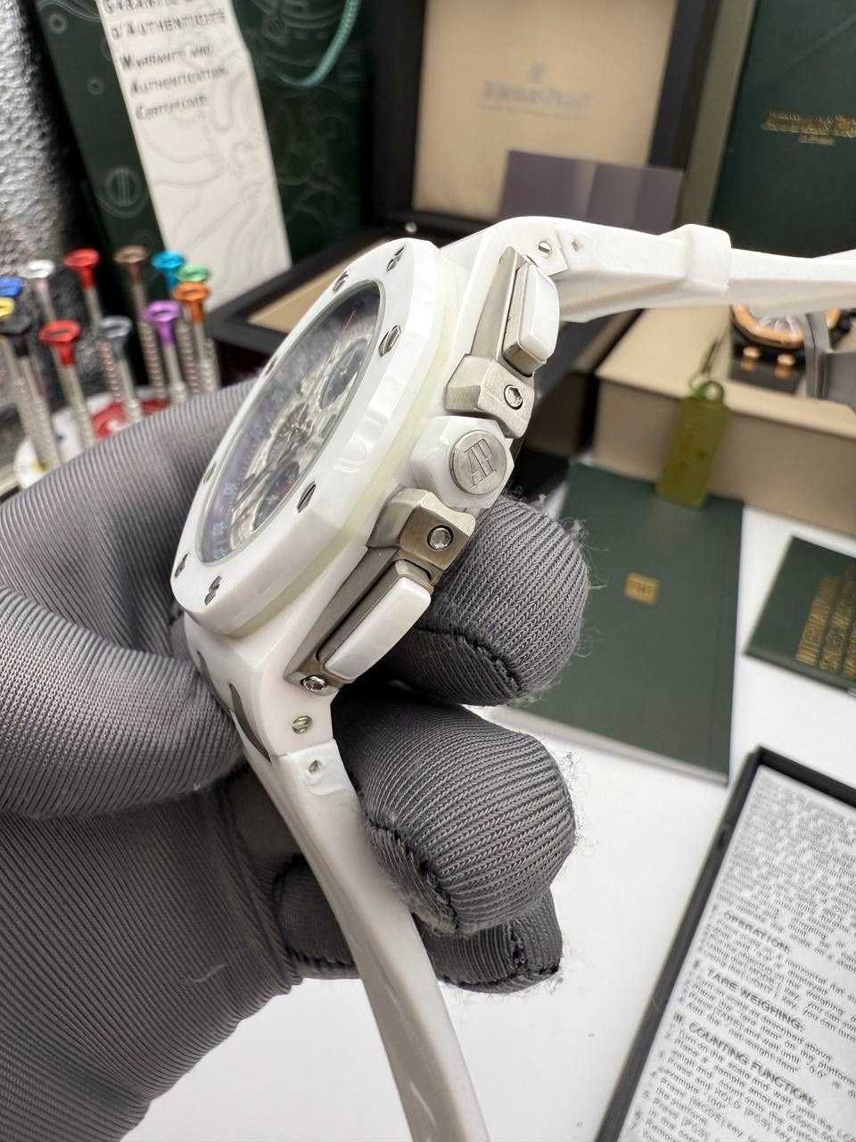 audemars piguet offshore white ceramik