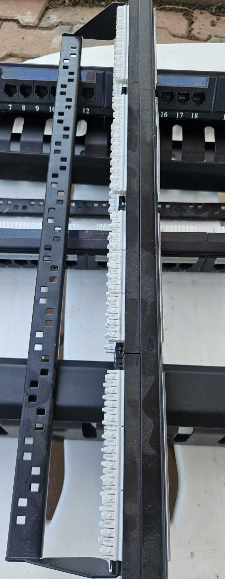 Patchpannel Cat6 & organizatoare.