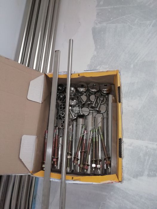 Bare de inox pentru balustradă