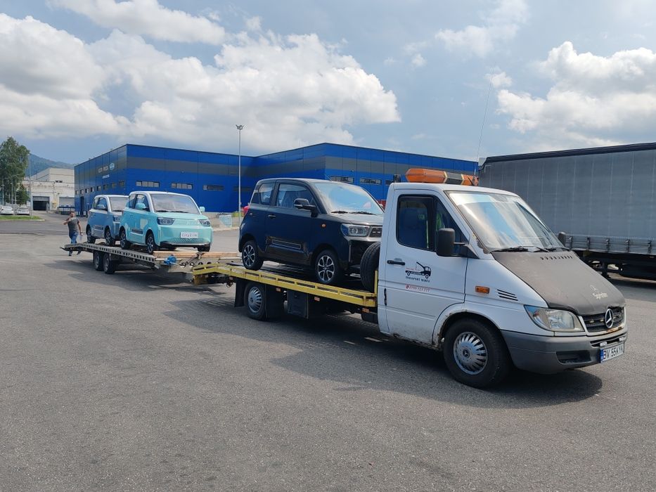 Platforma auto tractări auto, dube autoutilitare