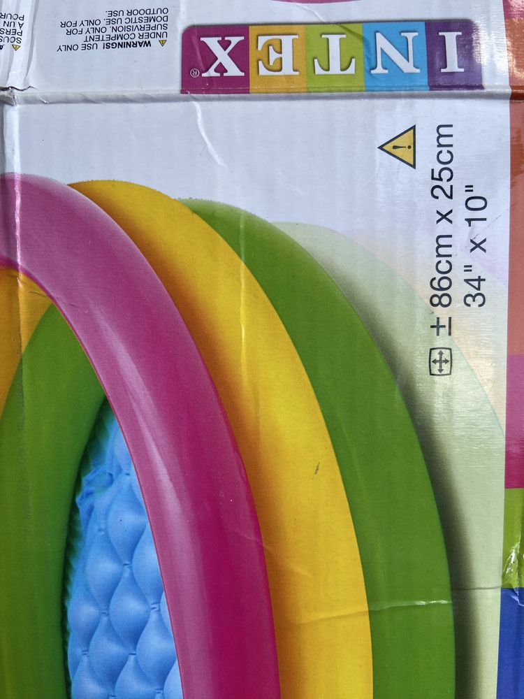 Детски надуваем басейн intex