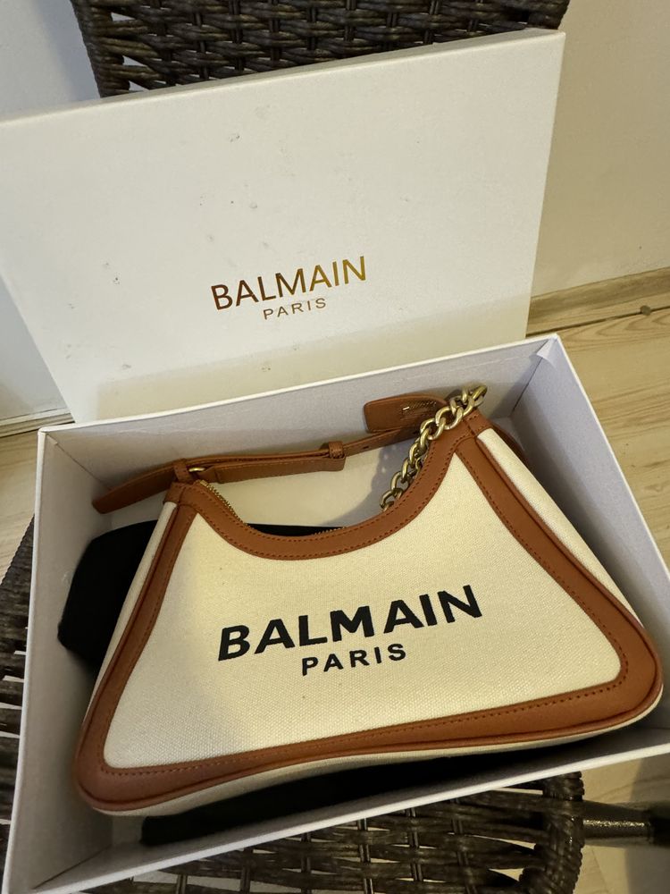 Дамска чанта  Balmain Paris 27*15*7cm телешка кожа