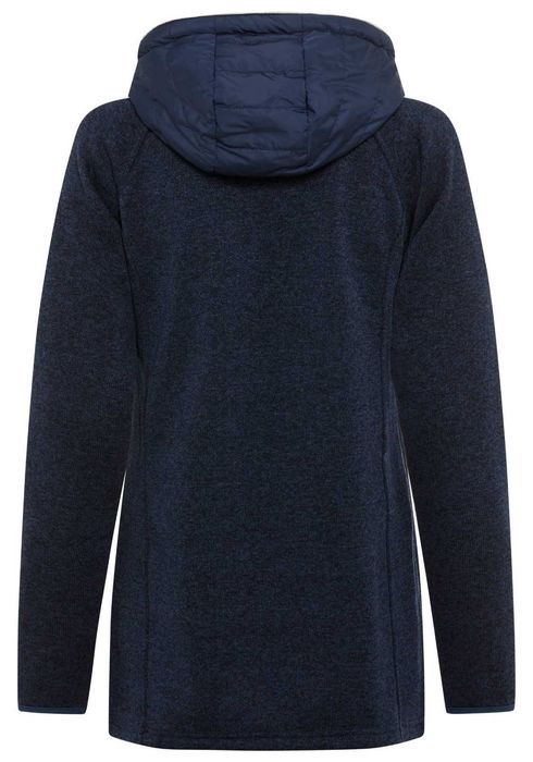 Polarino Jachetă DAMA glugă matlasată geaca hibrid primăvară/toamnă