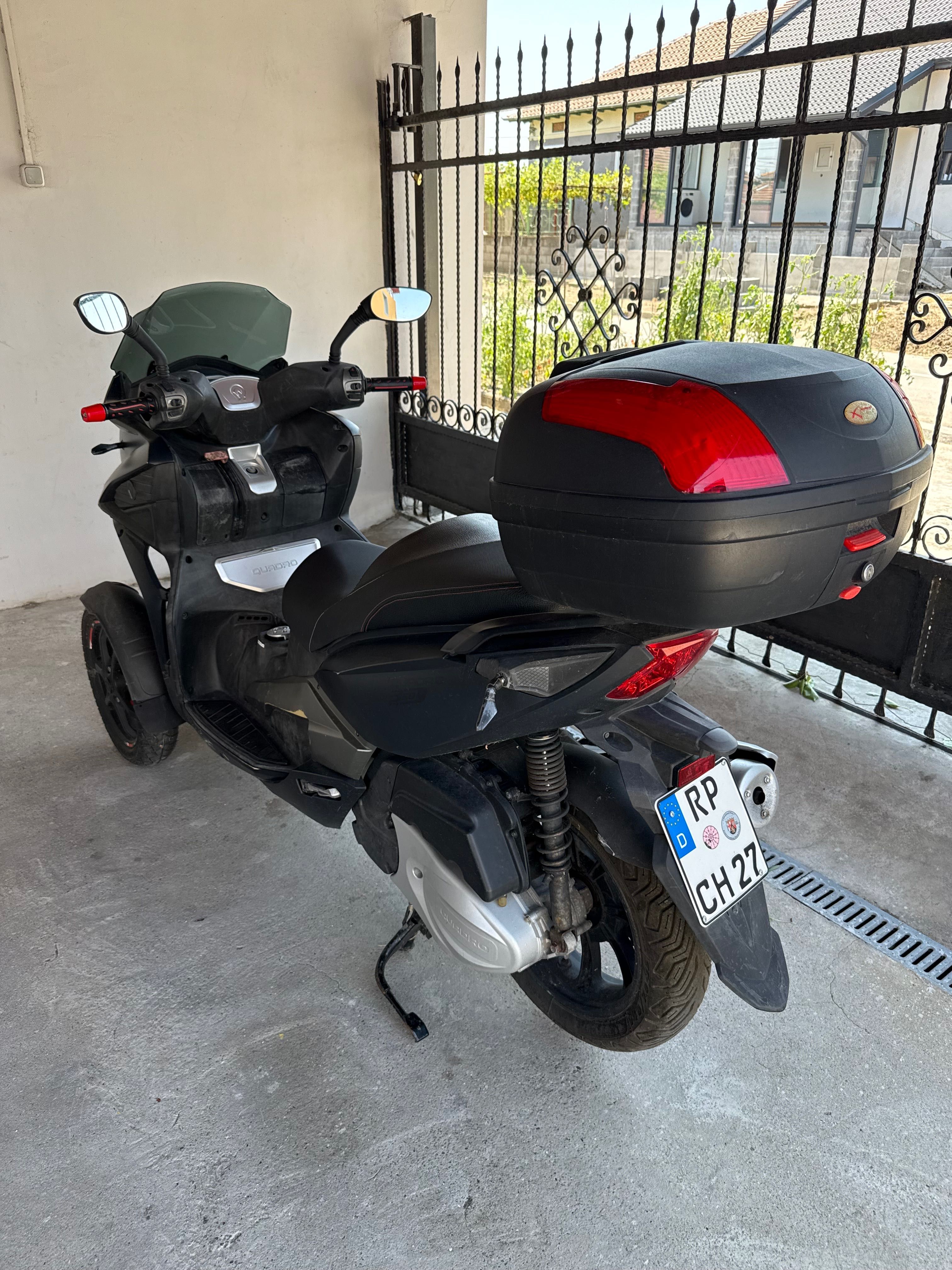 Quadro 350 кубика кара се късо Б категория