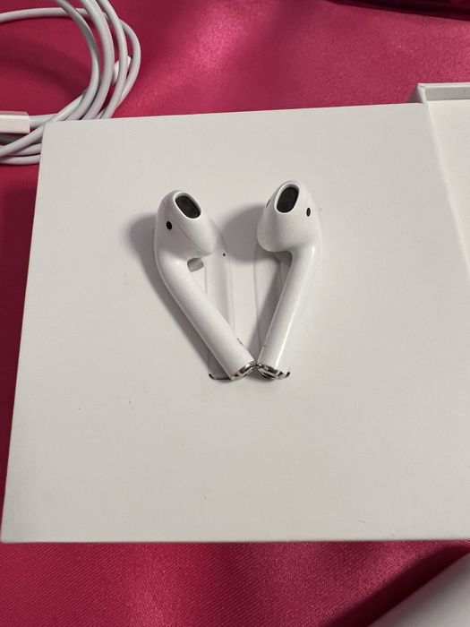 Căsti Apple Airpods 2, Garantie 1 an, factura, incarcator, husa