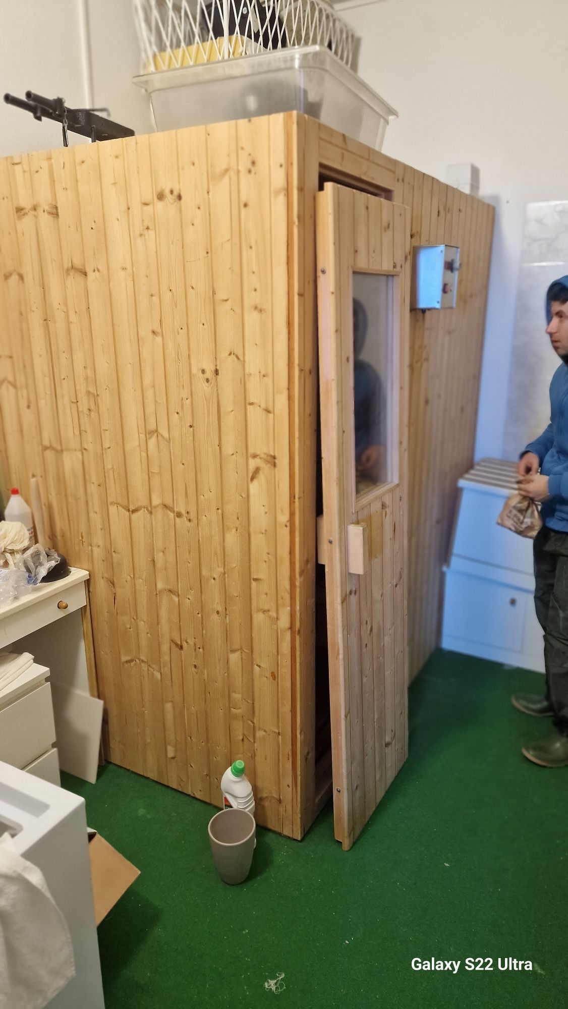 Sauna Modulară cu panou digital