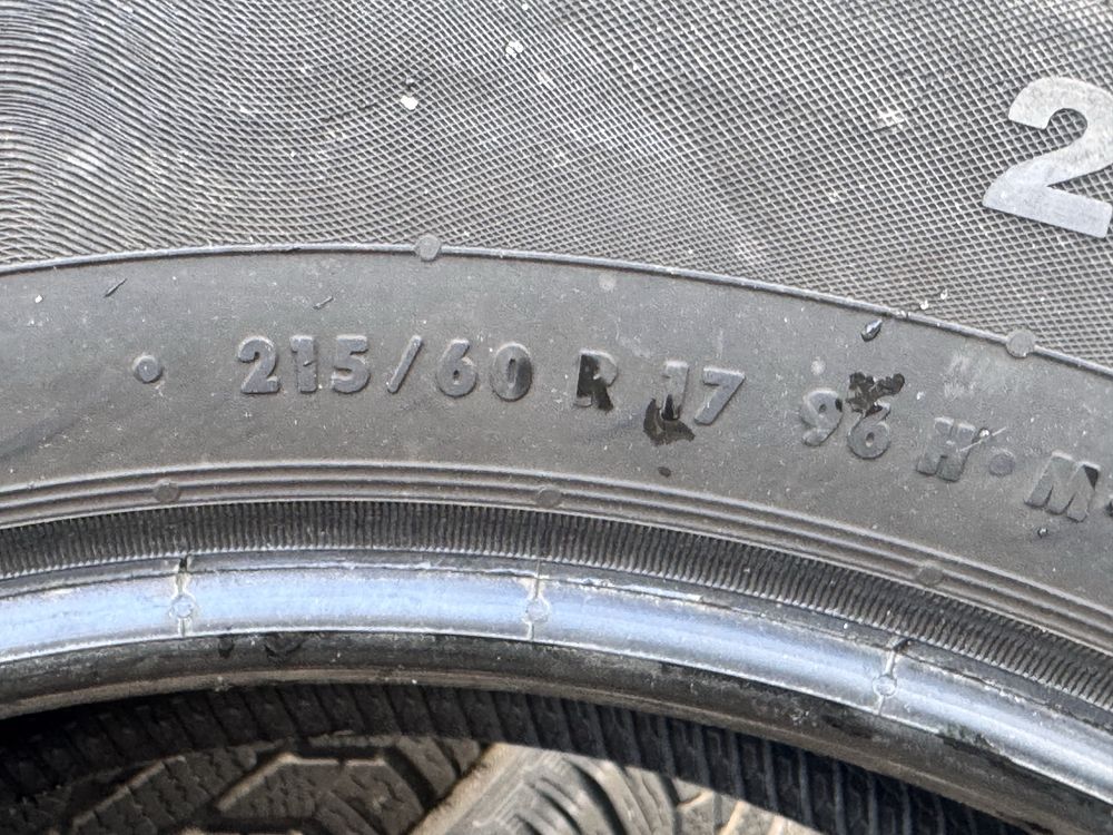 215/60/R17 Continental Winter TS830 dot3617