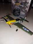 Aeromodel Avion rc cu telecomanda P51