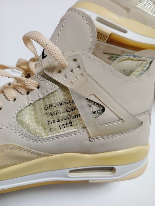 Jordan air retro 4 off white