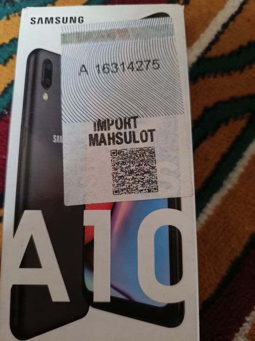 Samsung a10 edial holatda