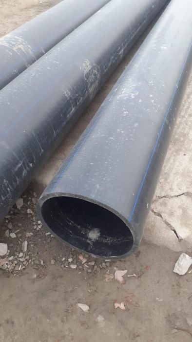 Труба полиэтиленовая ПЭ, отводы, переходники, муфты 250