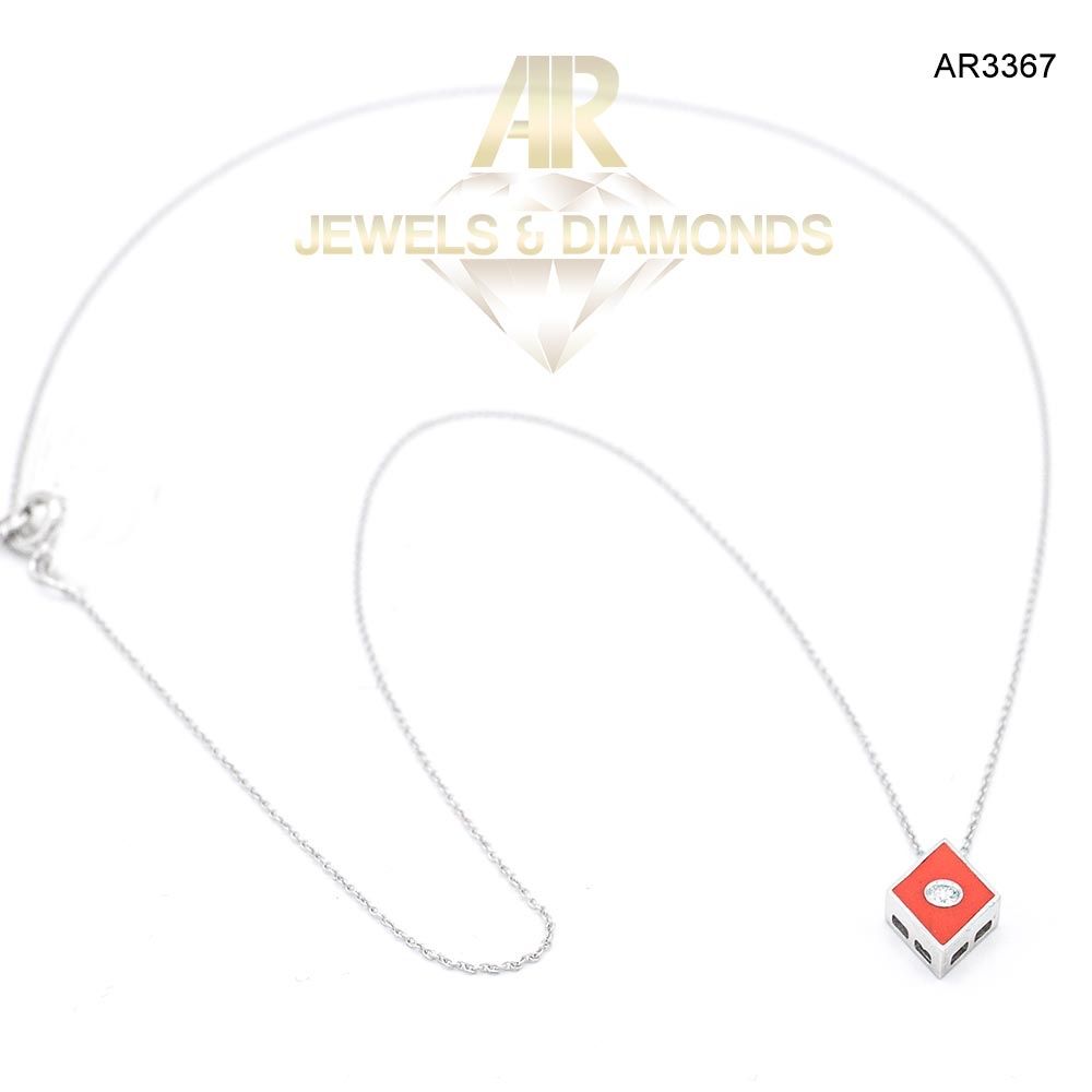 Colier Aur 14 K cu Diamante model nou ARJEWELS(AR3367)