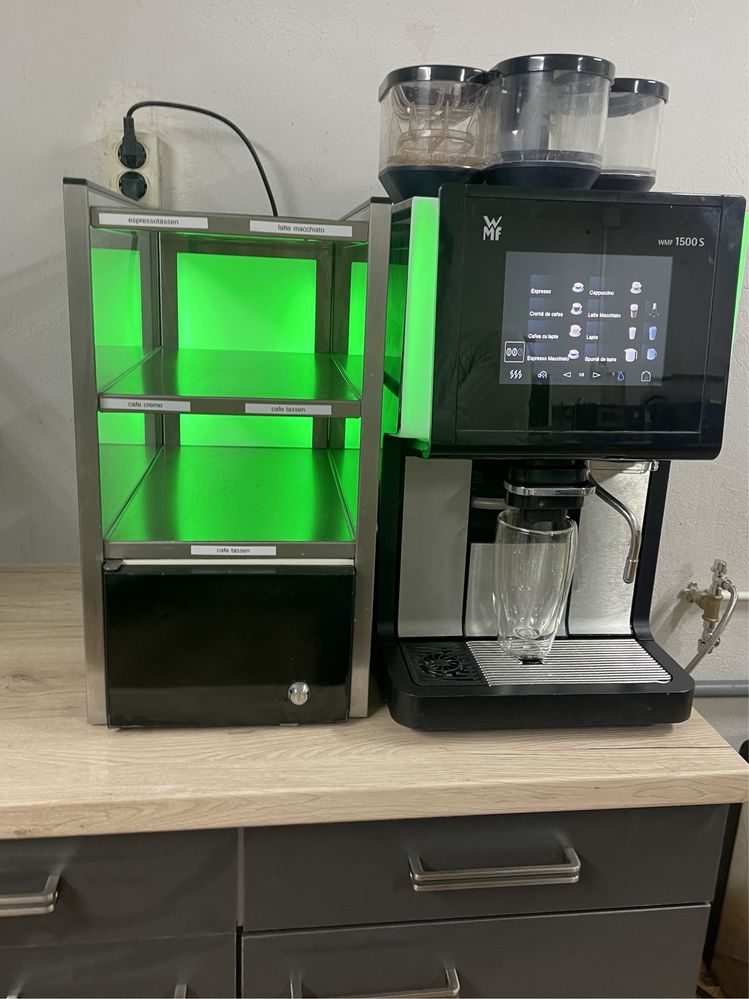Aparat de cafea WMF 1500S/dynamic milch/factura/garantie
