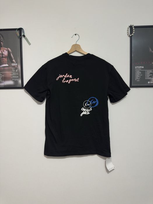 Tricou jordan x cactus jack x fragment marimea m