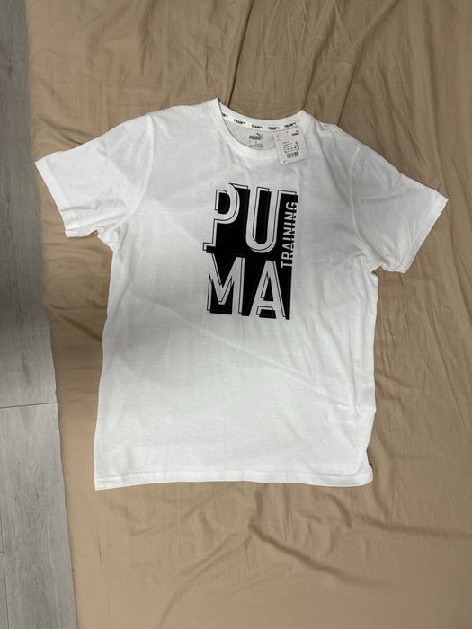 Tricou alb PUMA Training SS TEE