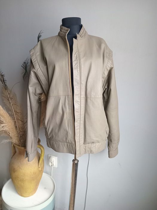 Geaca din piele naturala moale