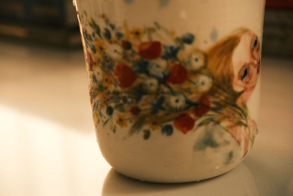 Ръчно изработена чаша за кафе/чай