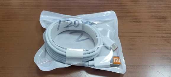 Оригинальный Xiaomi типа C 120 Вт, 6A, Mi 12,быстрая зарядка, Турбо