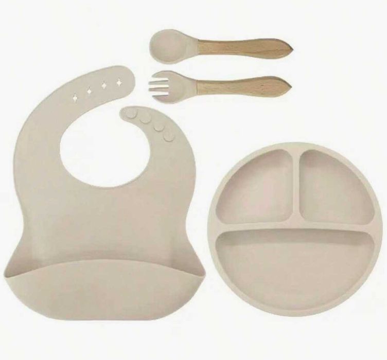 Set de hrănire bebelusi silicon