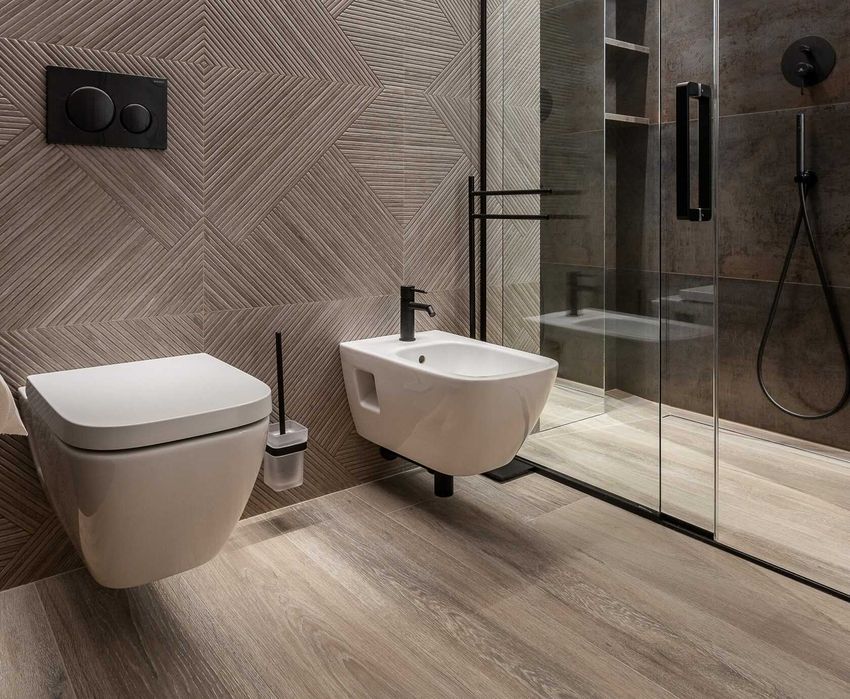 Установка подвесного унитаза,  установка инсталляции