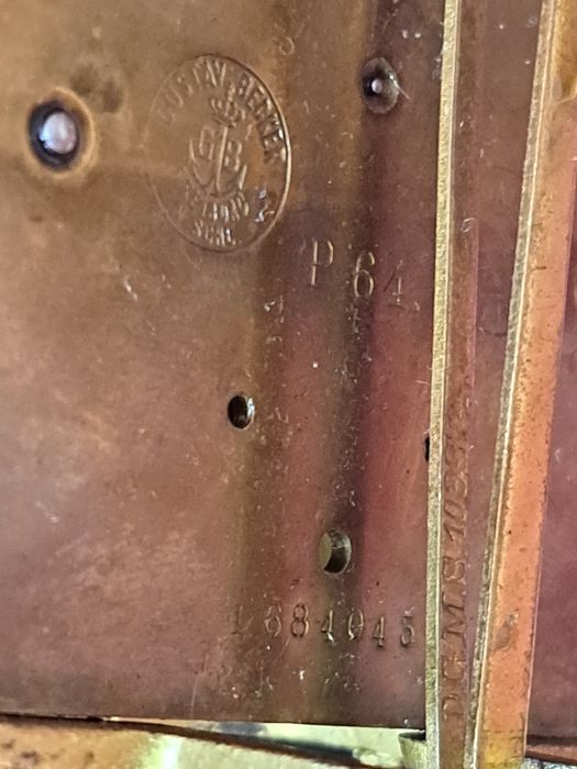 Ceas pendula de perete Gustav Becker cu 2 greutăți