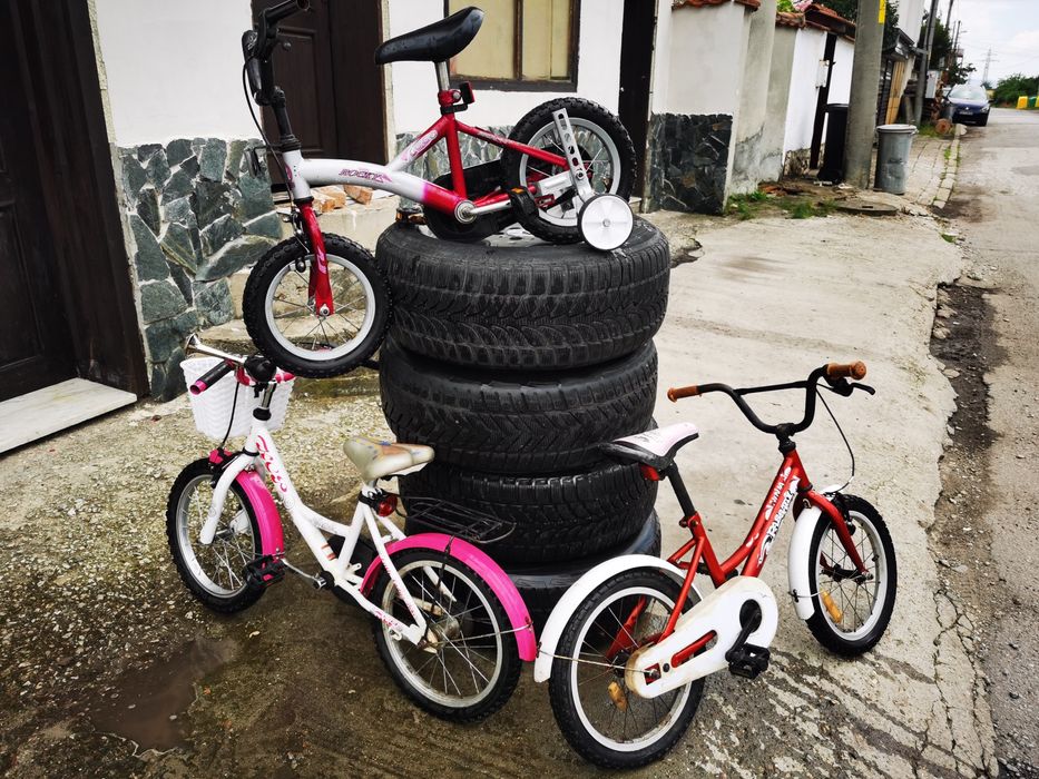 3броя детски велосипеди