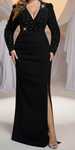 Rochie eleganta lunga neagra