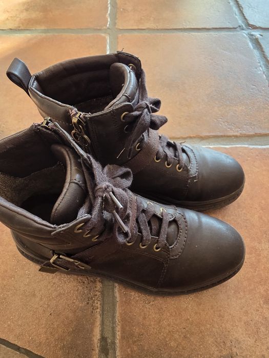 Боти U.S. Polo Assn,  естествена кожа кожа